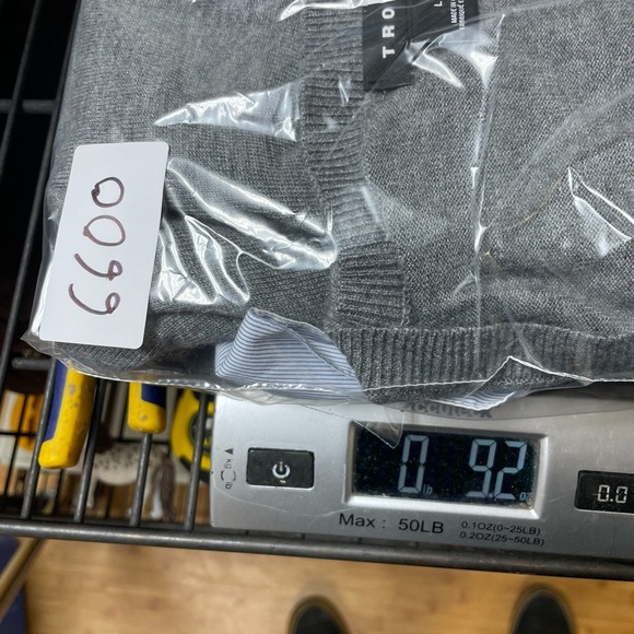 Trouve sweat Vest Size layered‎ long sleeve blouse top shirt large - Picture 7 of 7